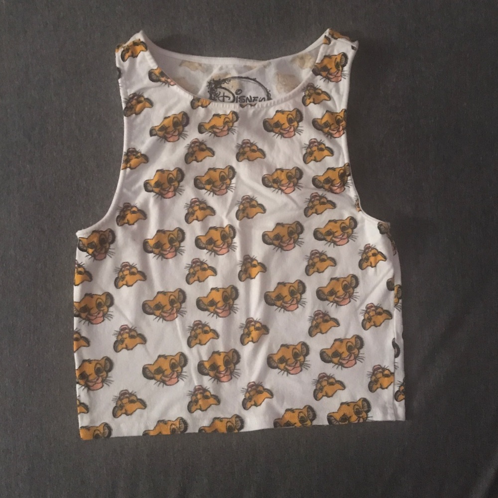 Disney: Simba crop top